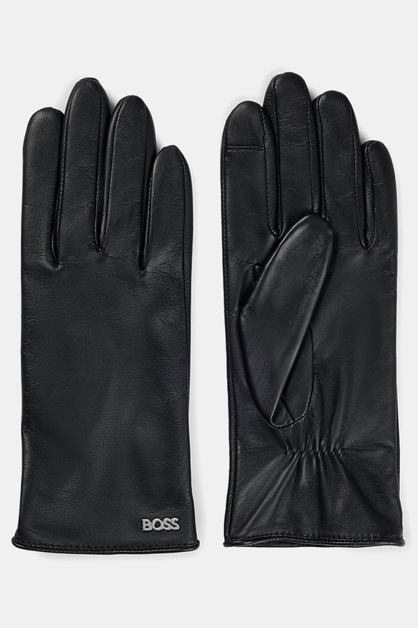 GLOVES BOSS - 001 BLACK